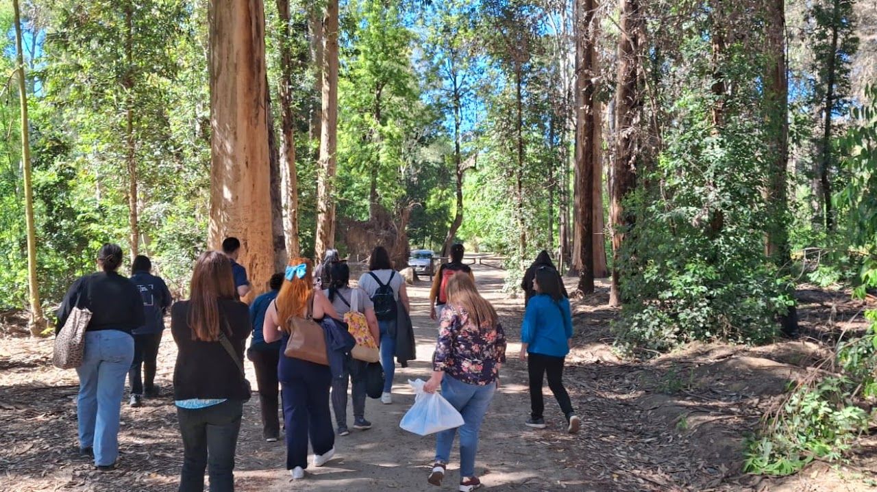 Taller Cuidadoras al Aire Libre en Jardín Botánico en Viña del Mar